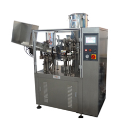 It is compact, automatic tube (supporting the use of elevators), transmission closed. Completed by the operating system for automatic control, identification mark filling, hot-melt, sealing, play yards, trimming, the whole process of the finished product.