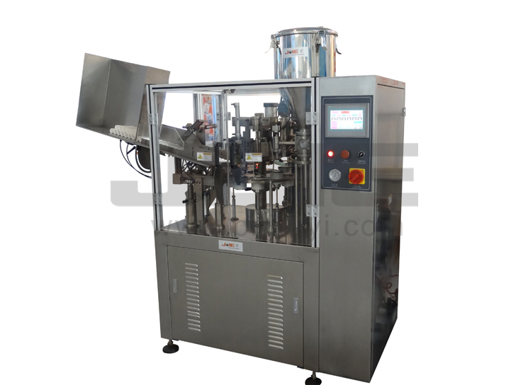 JEF-50 INTERNAL HEAT FULL-AUTOMATIC FLEXIBLE TUBE FILLING&SEALING MACHINE