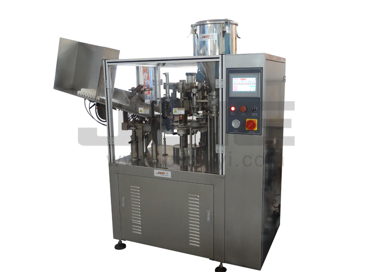 JEF-50 INTERNAL HEAT FULL-AUTOMATIC FLEXIBLE TUBE FILLING&SEALING MACHINE 