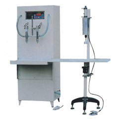 JEA-1000 Liquid filler with capping machine