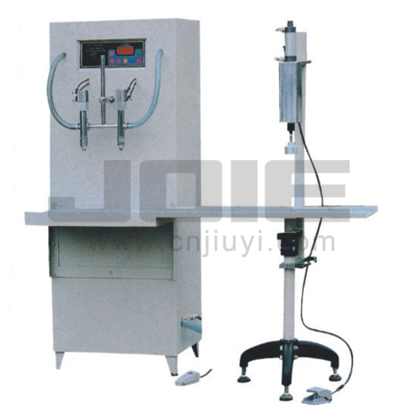 JEA-1000 Liquid filler with capping machine 