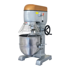 60L mixer with protective net