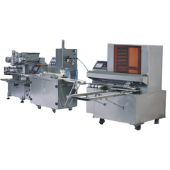 Automatic mooncake/maamoul biscuit production line