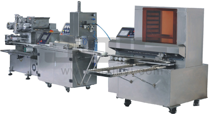 Automatic mooncake/maamoul biscuit production line 