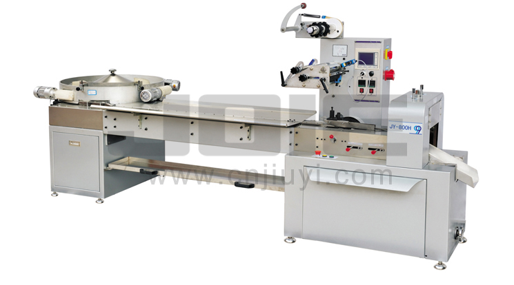 JY-800H Automatic high speed flow wrapper with candy sorter 