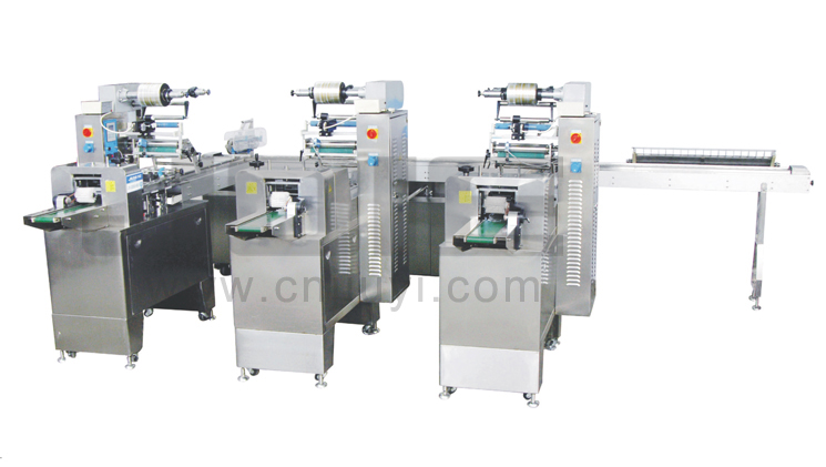 JY-350-HSIII Multi-function 3-stage ice cream bar automatic packing machine 