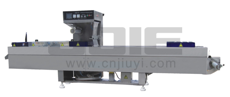 JE-320AV AUTOMATIC VACUUM FORMING AND PACKING MACHINE